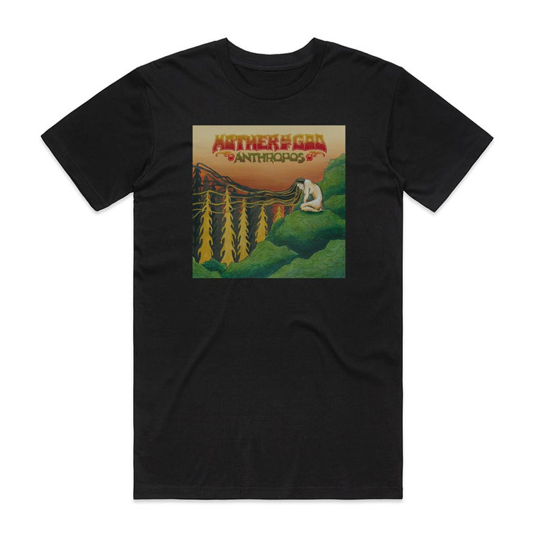 Mother of God Anthropos Album Cover T-Shirt Black