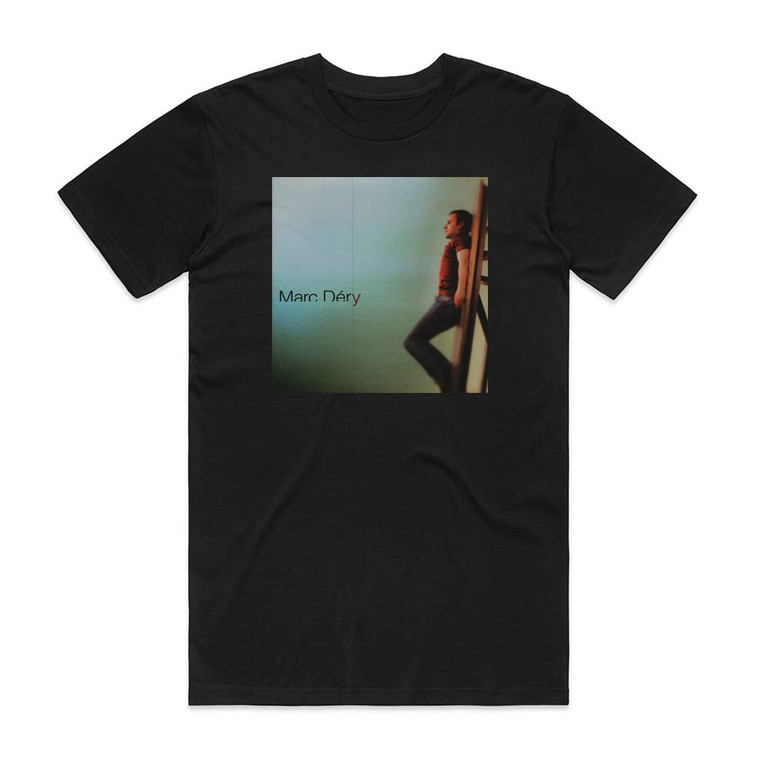 Marc Dery Marc Dry Album Cover T-Shirt Black