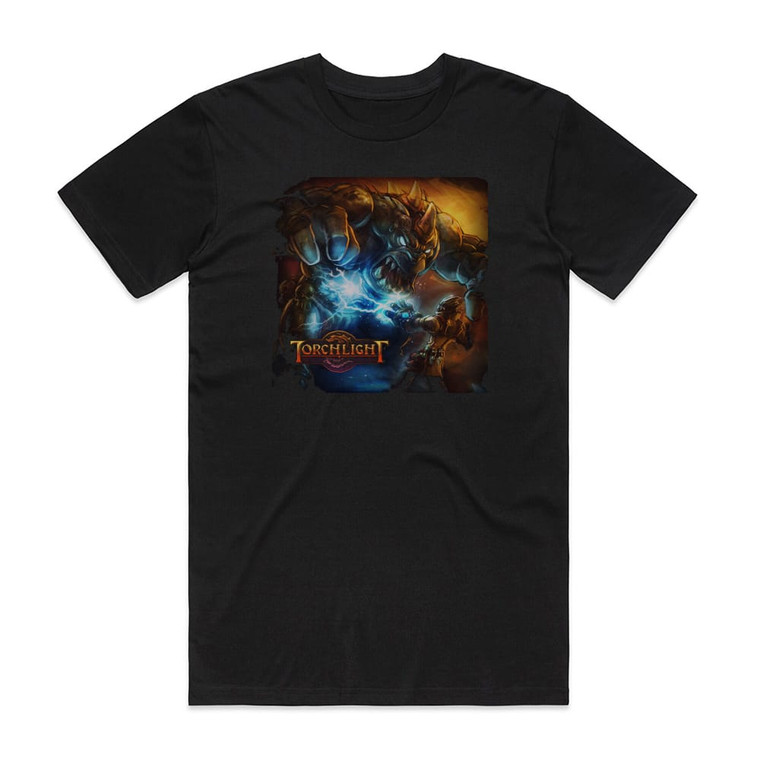 Matt Uelmen Torchlight Album Cover T-Shirt Black