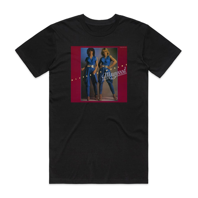 Maywood Different Worlds 1 Album Cover T-Shirt Black