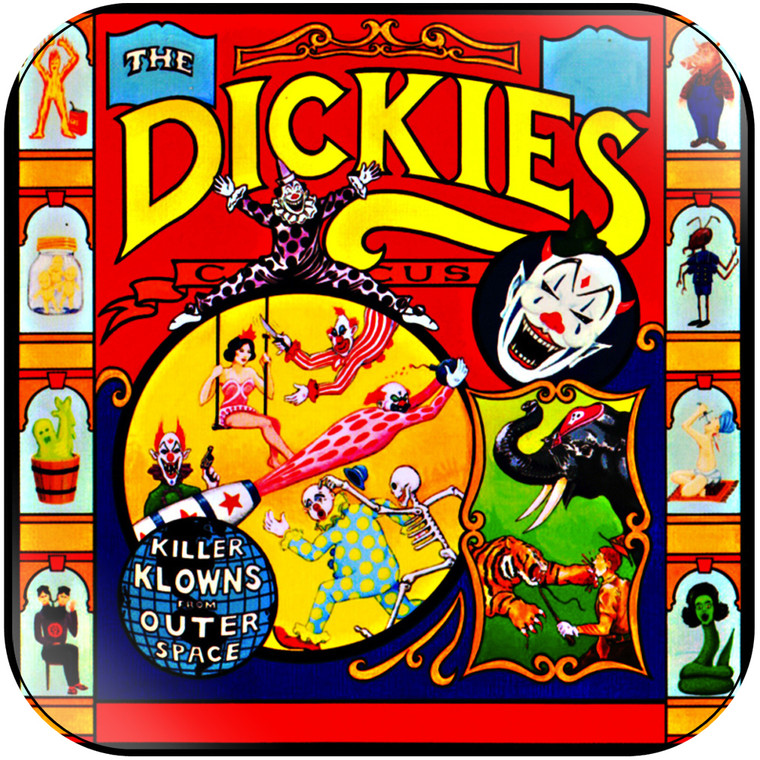 The Dickies Killer Klowns From Outer Space Album Cover Sticker