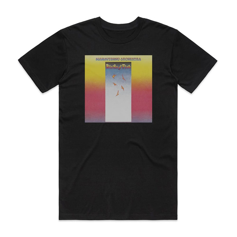 Mahavishnu Orchestra Birds Of Fire Album Cover T-Shirt Black