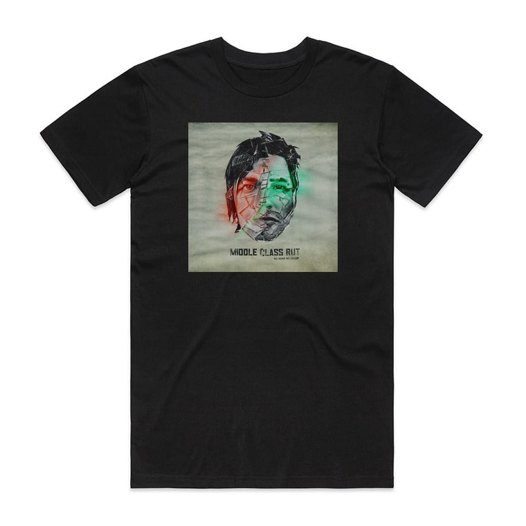 Middle Class Rut No Name No Color Album Cover T-Shirt Black