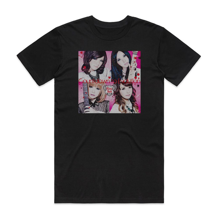 Marys Blood Countdown To Evolution 1 Album Cover T-Shirt Black