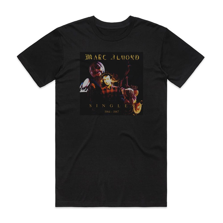 Marc Almond Singles 1984 1987 Album Cover T-Shirt Black