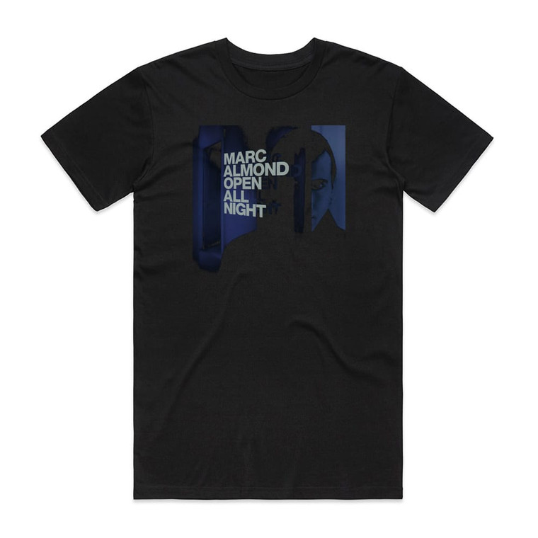 Marc Almond Open All Night Album Cover T-Shirt Black