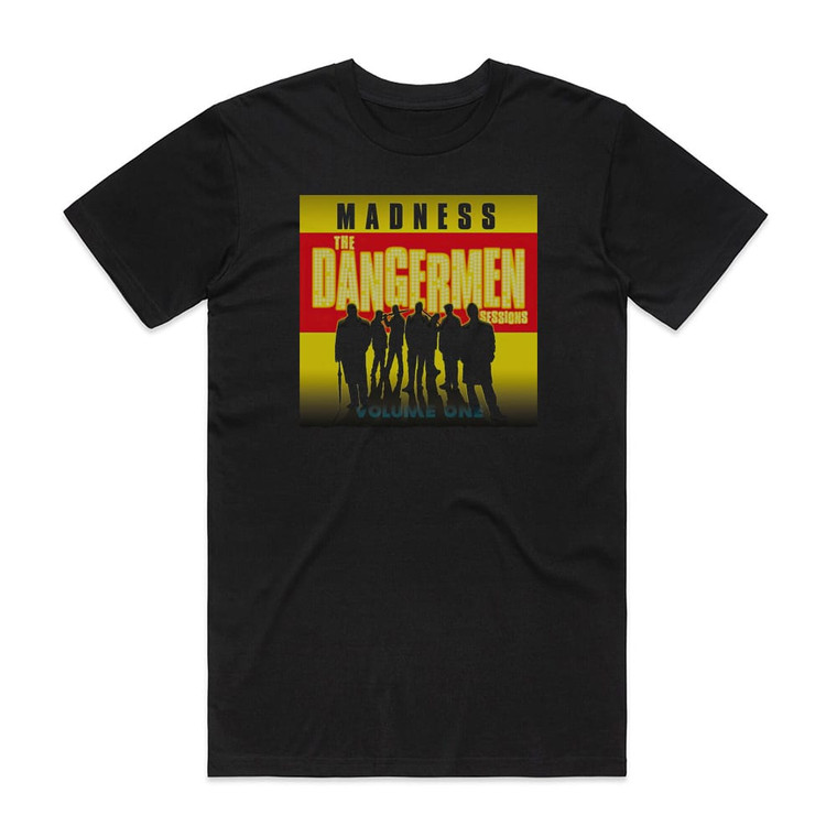 Madness The Dangermen Sessions Volume One Album Cover T-Shirt Black