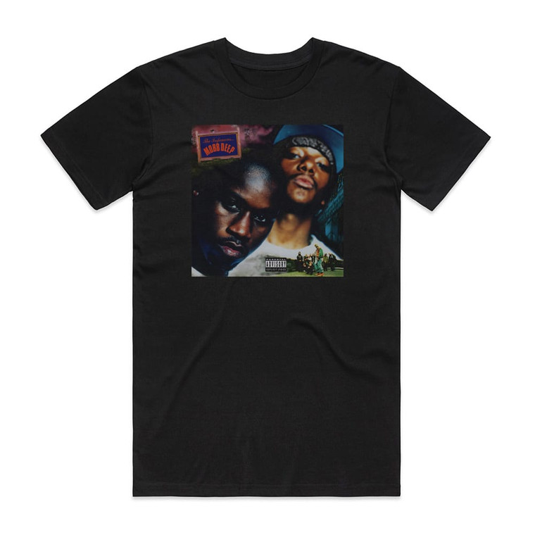 Mobb Deep The Infamous 1 Album Cover T-Shirt Black