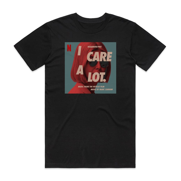Marc Canham I Care A Lot Album Cover T-Shirt Black