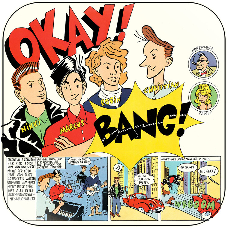 OKAY Bang Album Cover Sticker