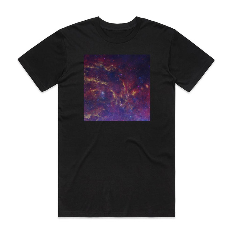 Mesarthim Coma Wall Album Cover T-Shirt Black Mesarthim Coma Wall Album Cover T-Shirt Black