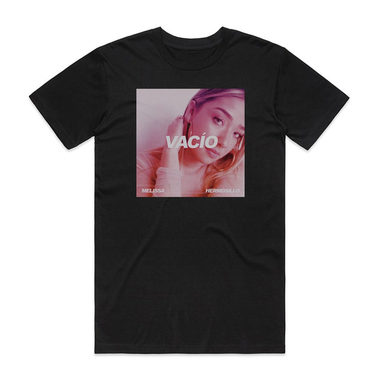 Melissa Hermosillo Vaco Album Cover T-Shirt Black