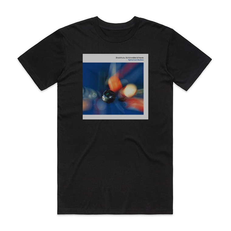 Mario Schonwalder Spherical Bodies Album Cover T-Shirt Black