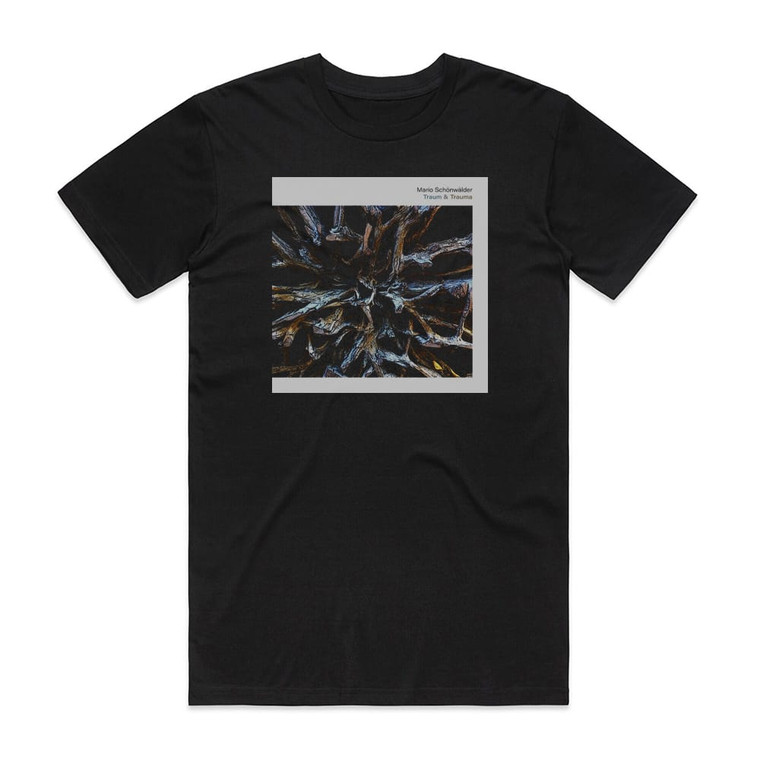 Mario Schonwalder Traum Trauma Album Cover T-Shirt Black
