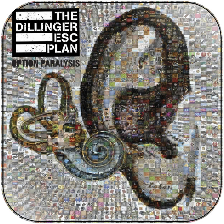 The Dillinger Escape Plan Option Paralysis-1 Album Cover Sticker