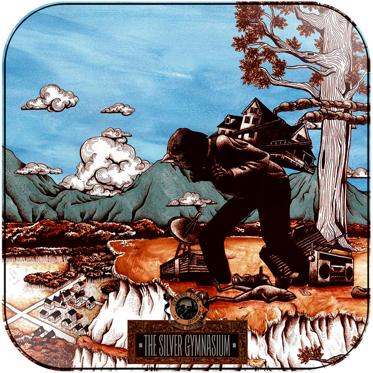 Okkervil River The Silver Gymnasium Album Cover Sticker Okkervil River The Silver Gymnasium Album Cover Sticker
