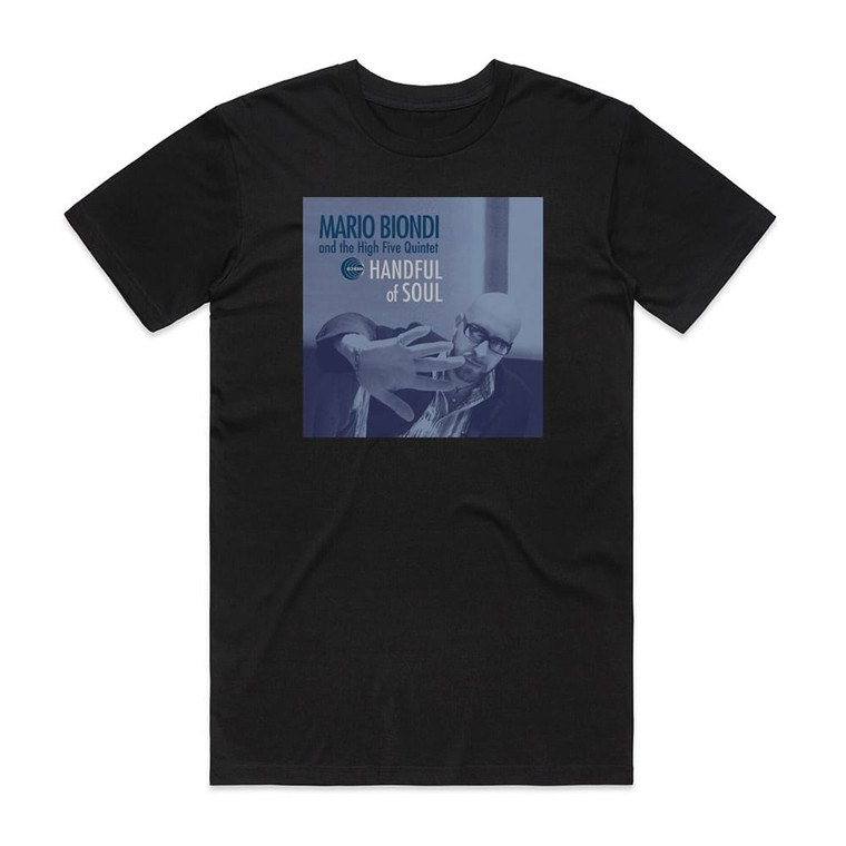 Mario Biondi Handful Of Soul Album Cover T-Shirt Black