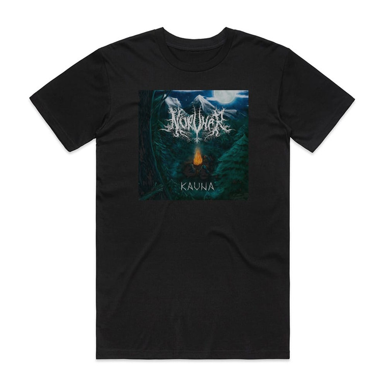 Norvhar Kauna Album Cover T-Shirt Black