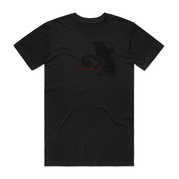 Nightlives Trivialise Album Cover T-Shirt Black