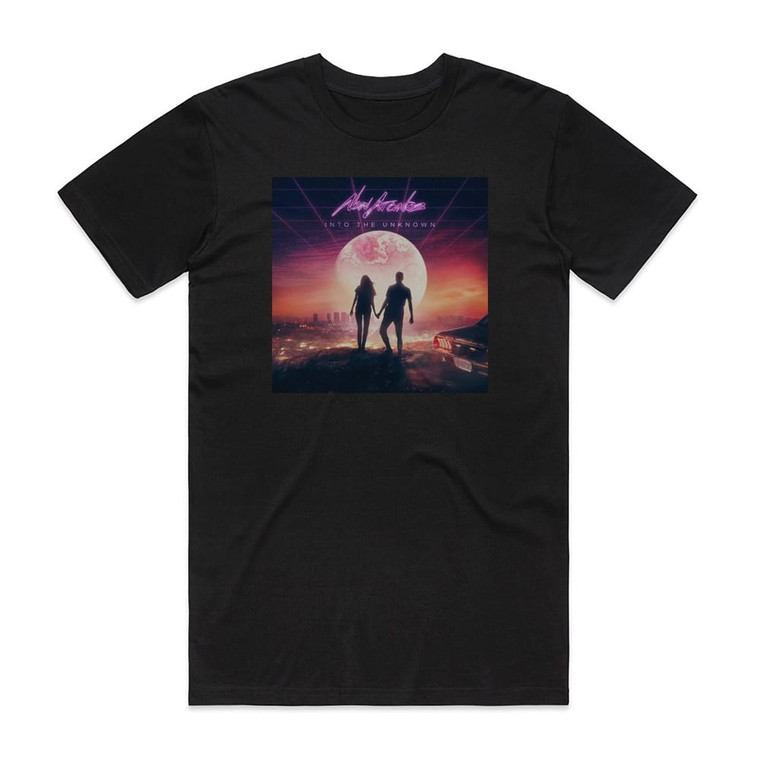 New Arcades Into The Unknown Album Cover T-Shirt Black