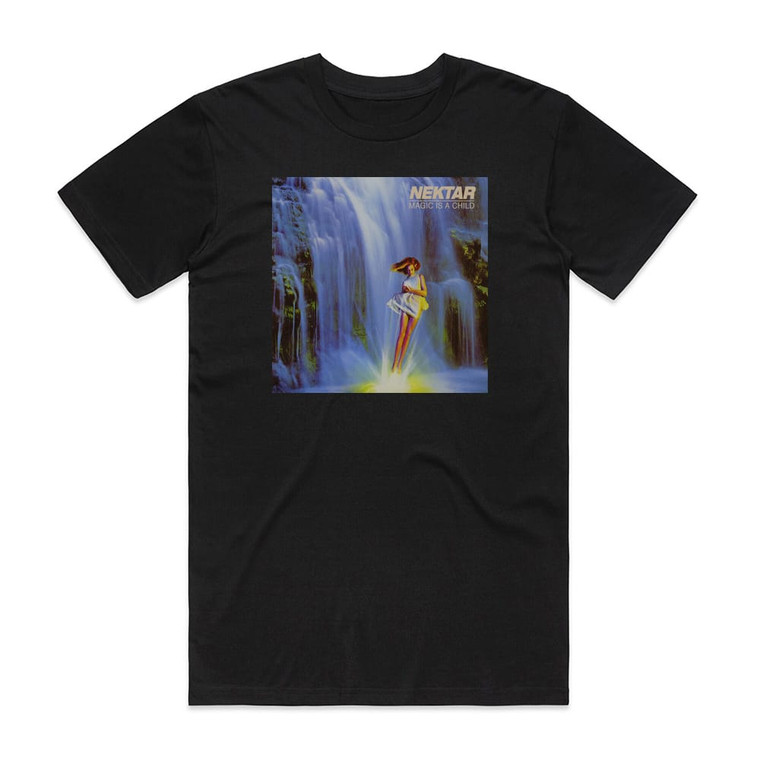 Nektar Magic Is A Child 1 Album Cover T-Shirt Black