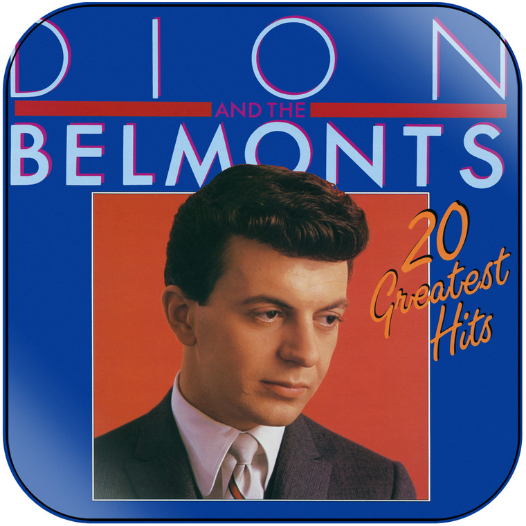 The Dion and Belmonts 20 Greatest Hits Album Cover Sticker