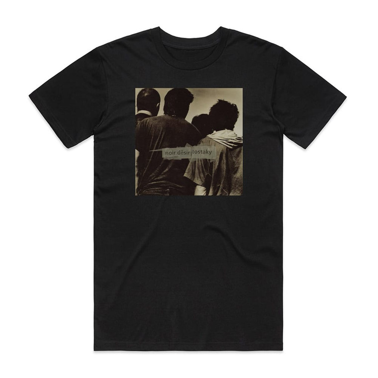 Noir Desir Tostaky Album Cover T-Shirt Black