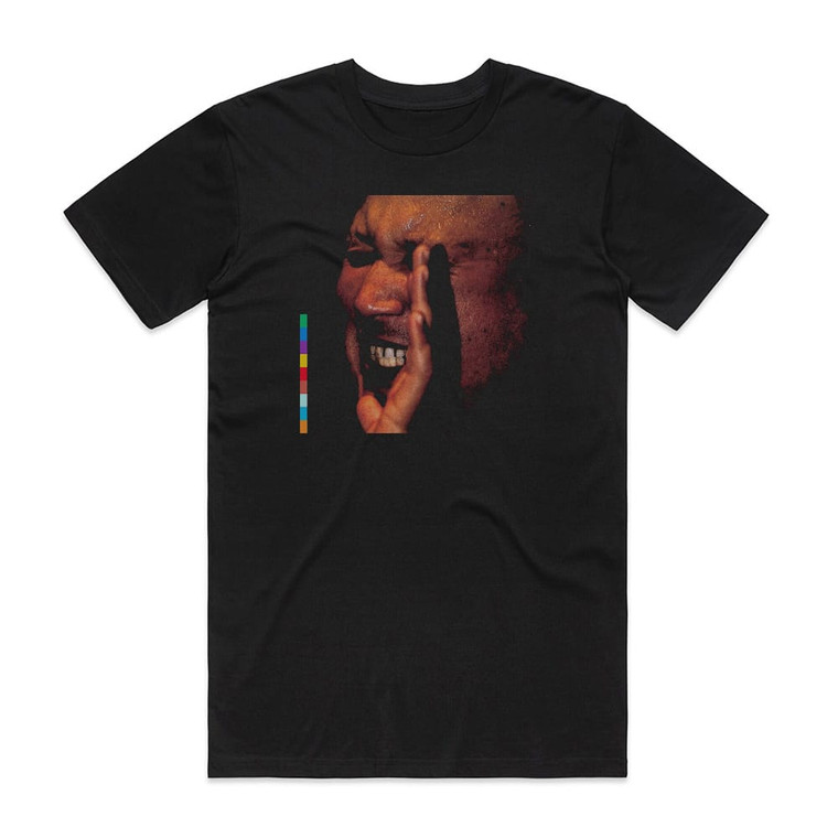 Nusrat Fateh Ali Khan Shahbaaz Album Cover T-Shirt Black