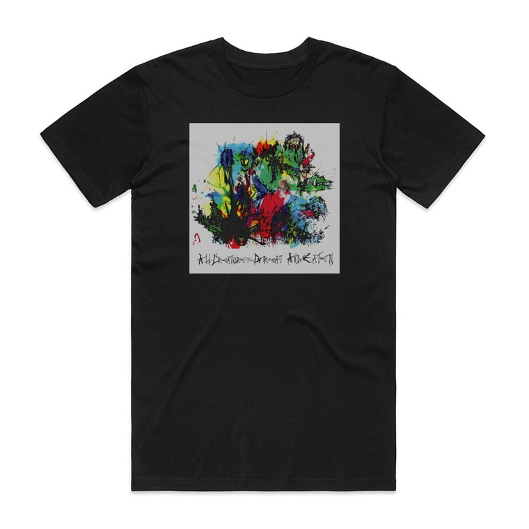 Nuclear Death All Creatures Great And Eaten Album Cover T-Shirt Black