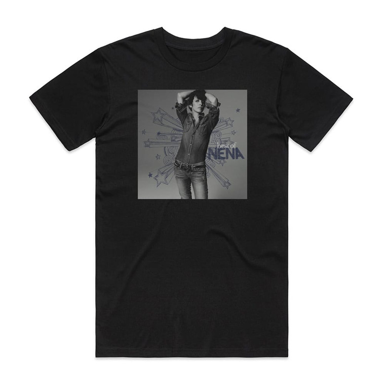 Nena Best Of Nena Album Cover T-Shirt Black