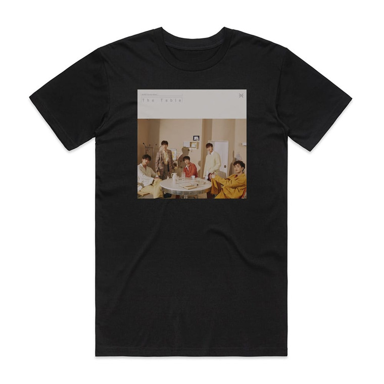 NUEST The Table Album Cover T-Shirt Black