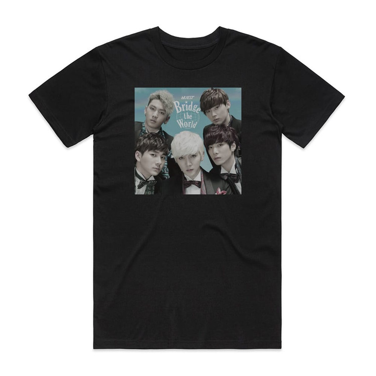 NUEST Empty 1 Album Cover T-Shirt Black