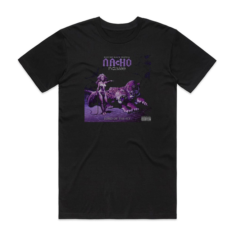Nacho Picasso Lord Of The Fly Album Cover T-Shirt Black