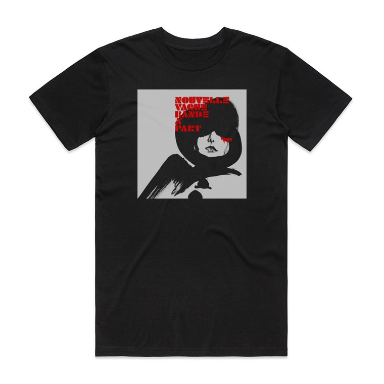 Nouvelle Vague Bande Part Album Cover T-Shirt Black