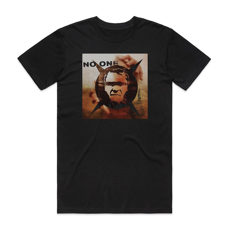 No One No One Album Cover T-Shirt Black