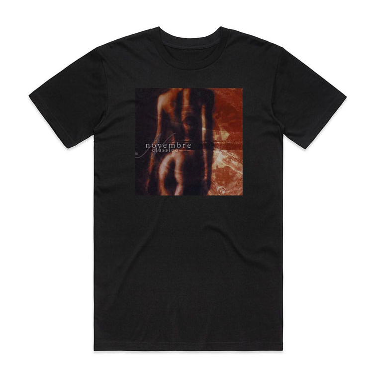 Novembre Classica Album Cover T-Shirt Black