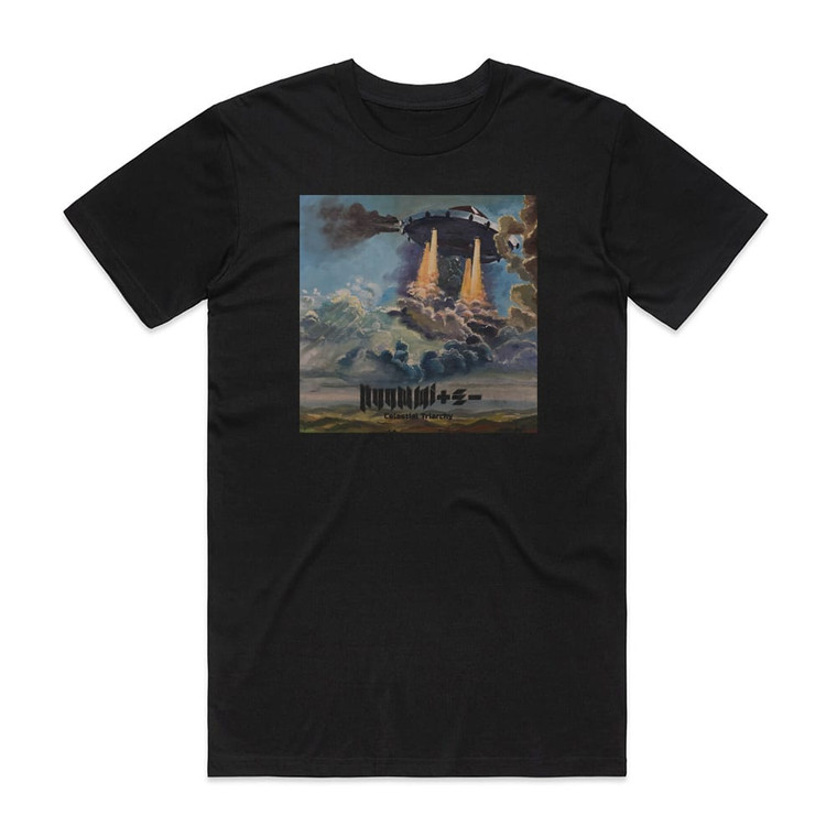 Nuummite Celestial Triarchy Album Cover T-Shirt Black