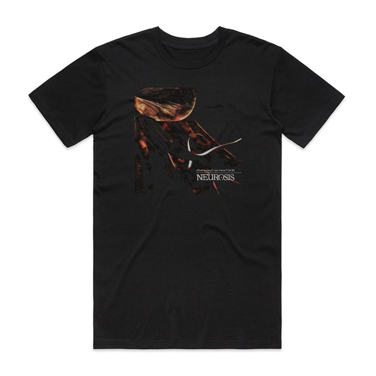 Neurosis Official Bootleg01Lyonfrance110299 Album Cover T-Shirt Black