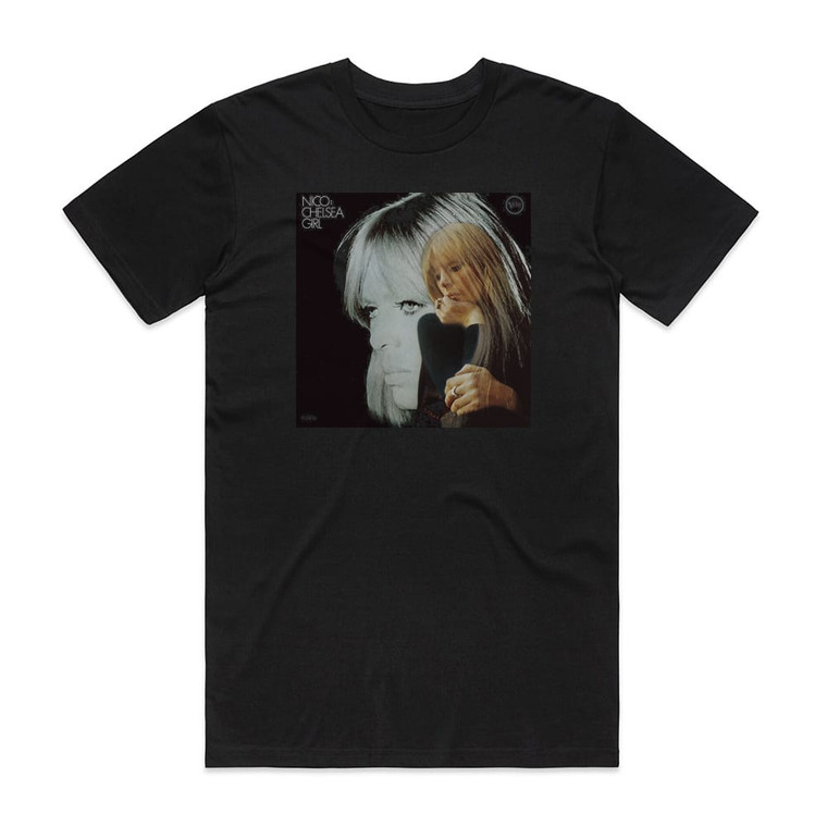 Nico Chelsea Girl 1 Album Cover T-Shirt Black