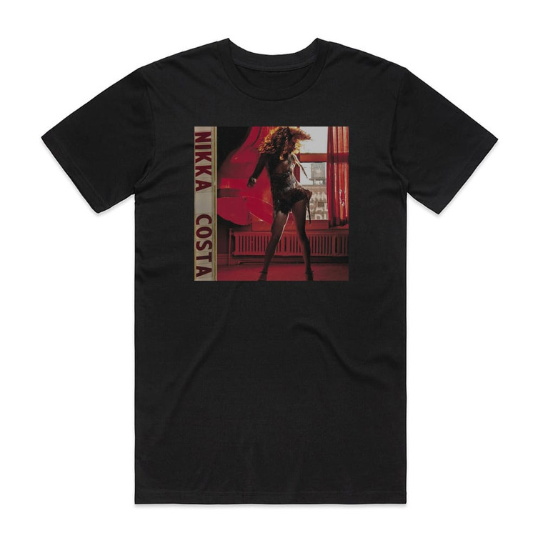 Nikka Costa Everybody Got Their Something Album Cover T-Shirt Black