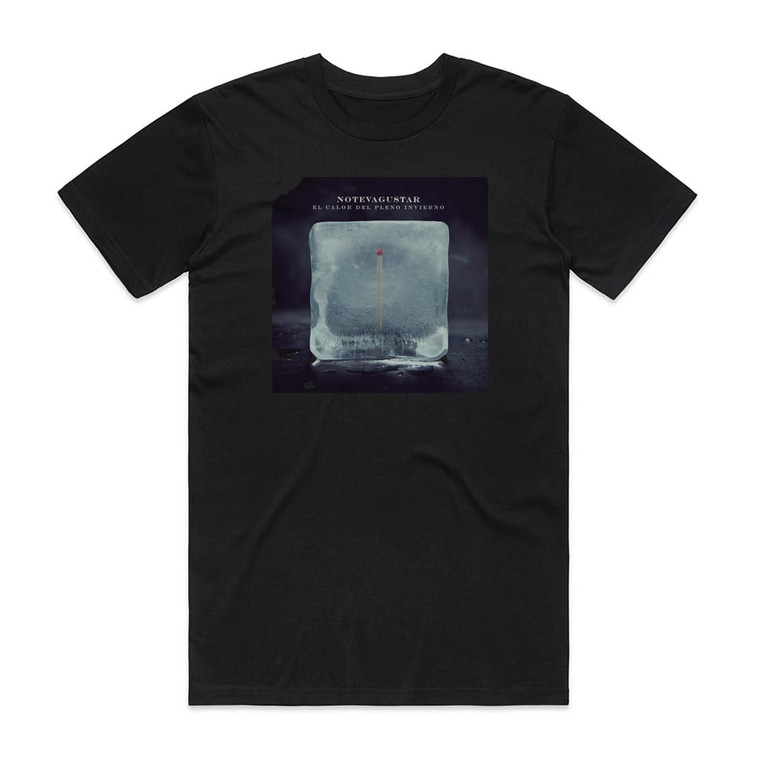 No Te Va Gustar El Calor Del Pleno Invierno Album Cover T-Shirt Black