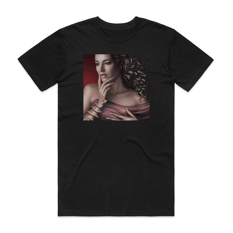 Natacha Atlas Something Dangerous Album Cover T-Shirt Black