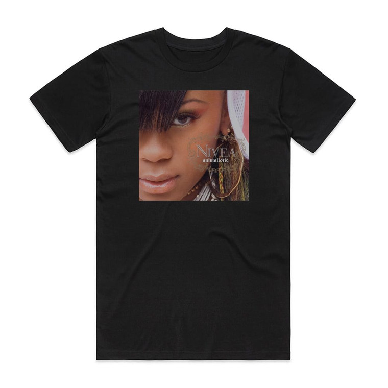 Nivea Animalistic Album Cover T-Shirt Black