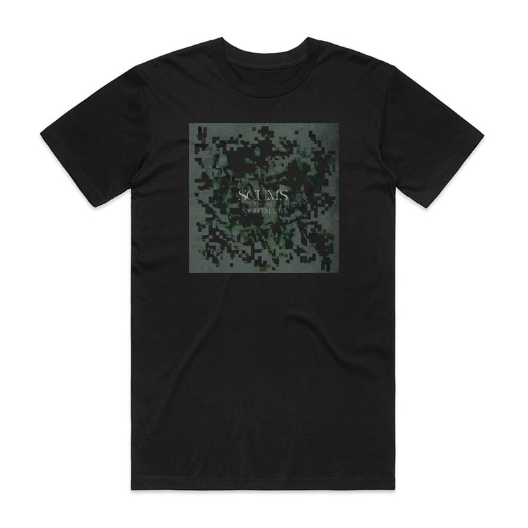 Nightmare Scums Album Cover T-Shirt Black