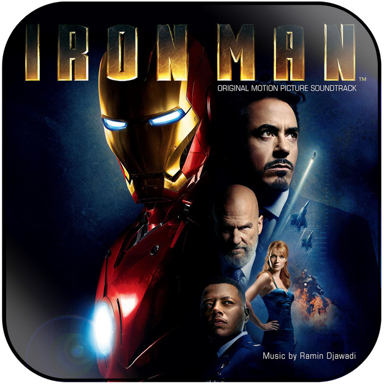 Ramin Djawadi Iron Man-2 Album Cover Sticker