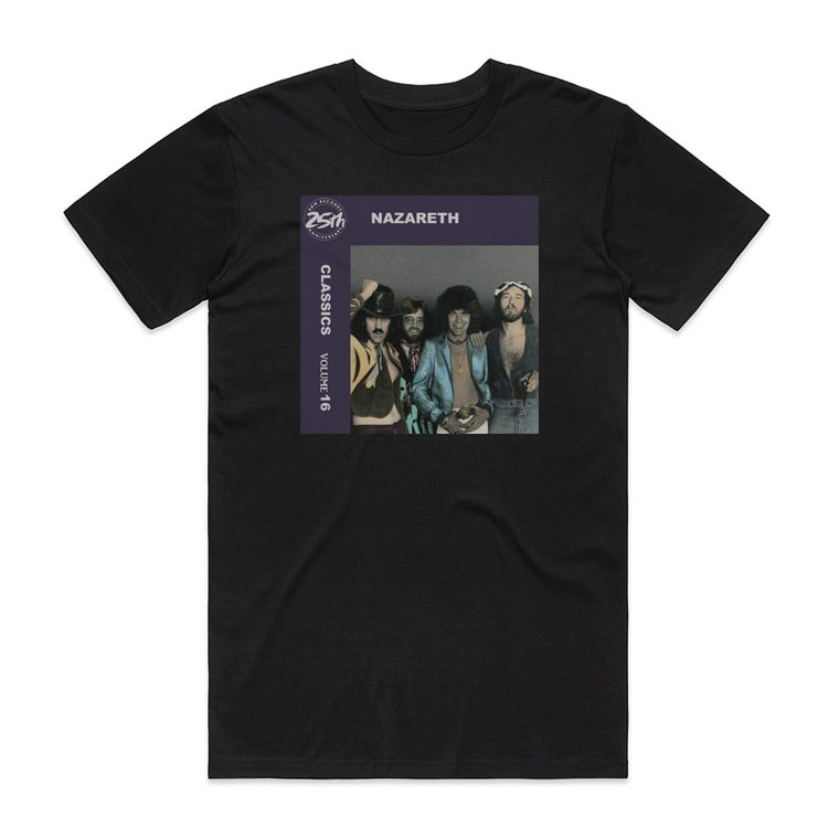 Nazareth Classics Volume 16 Album Cover T-Shirt Black