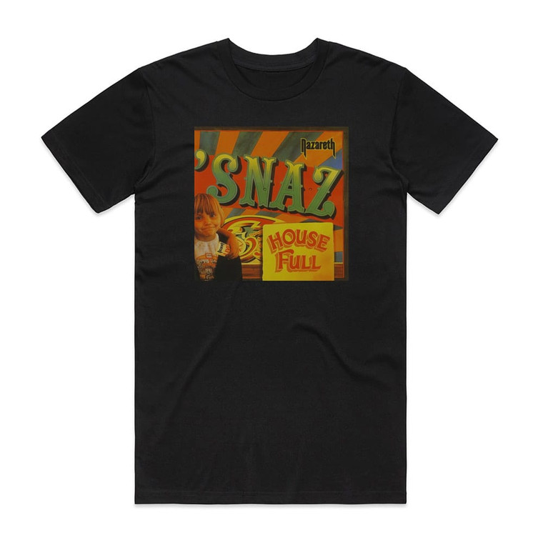 Nazareth Snaz Album Cover T-Shirt Black
