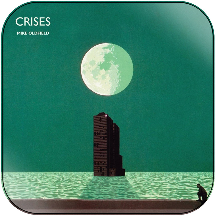 Mike Oldfield Crises-2 Album Cover Sticker