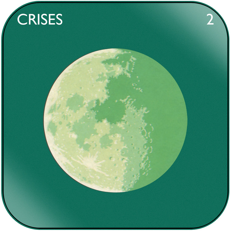 Mike Oldfield Crises-4 Album Cover Sticker