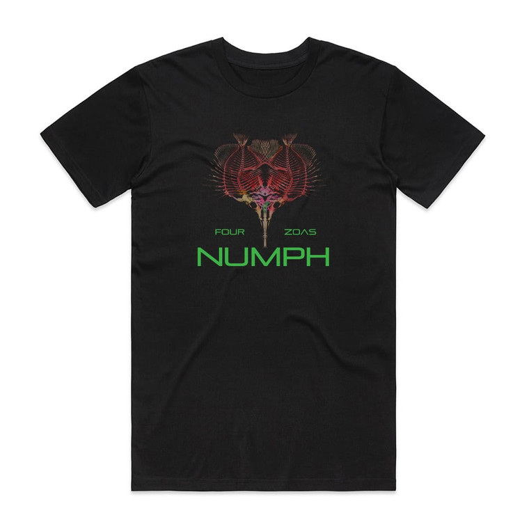 Numph Four Zoas Album Cover T-Shirt Black